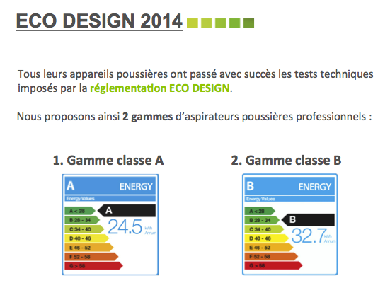 Classes A et B