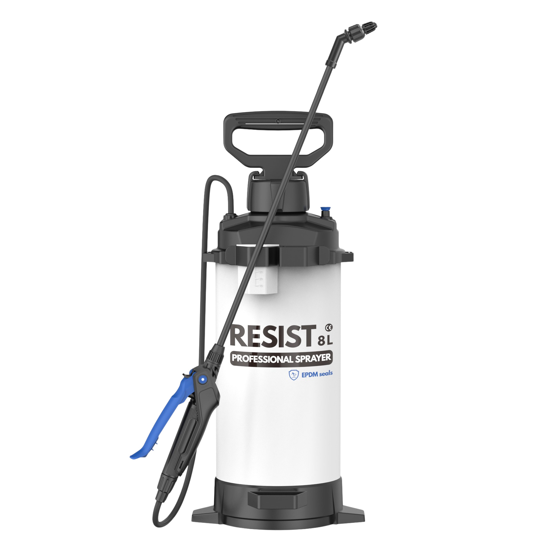Pulvérisateur RESIST 8 L EPDM De Witte grande capacité